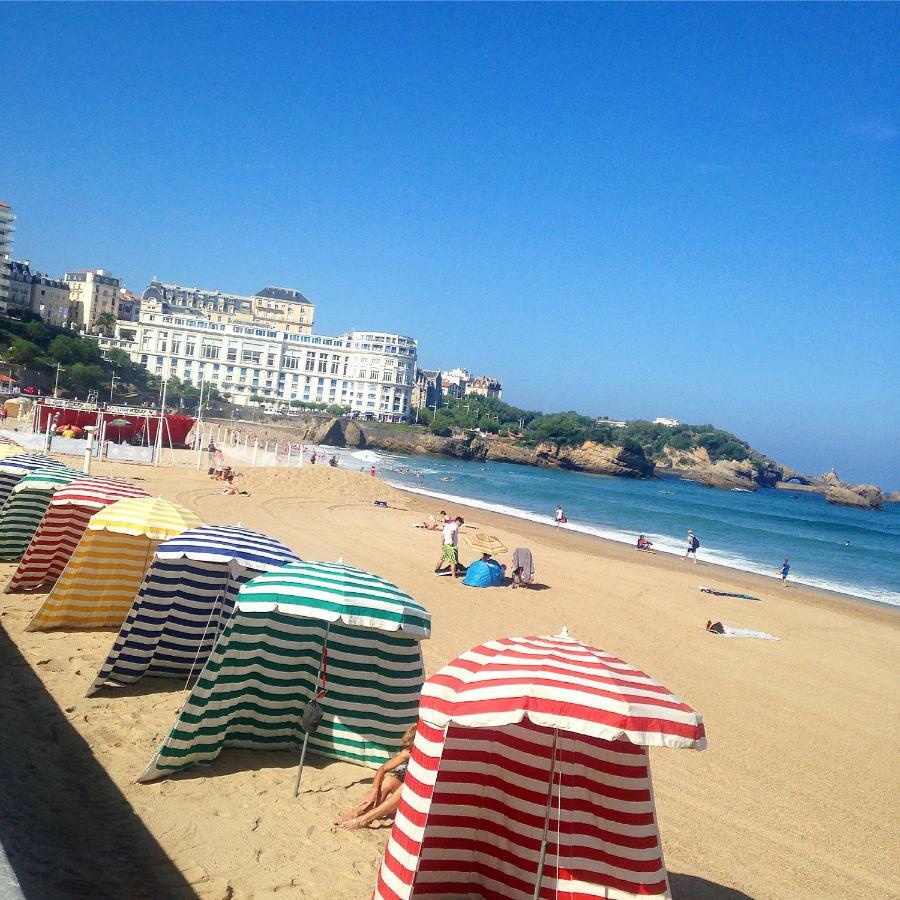 Studio Victoria Centre Grande Plage And Pool Biarritz Esterno foto