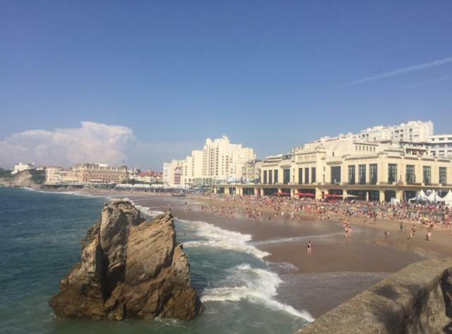Studio Victoria Centre Grande Plage And Pool Biarritz Esterno foto