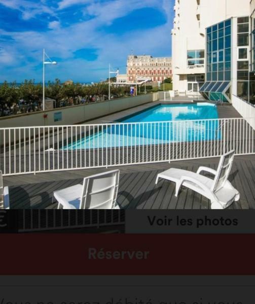 Studio Victoria Centre Grande Plage And Pool Biarritz Esterno foto